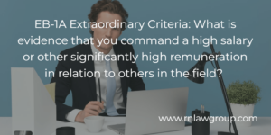 EB-1A Extraordinary Criteria: