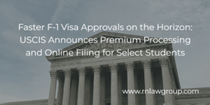 Faster F-1 Visa Approvals on the Horizon