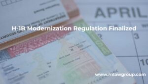 H-1B Modernization Regulation Finalized