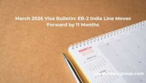 March 2026 Visa Bulletin: EB-2 India Line Moves Forward by 11 Months